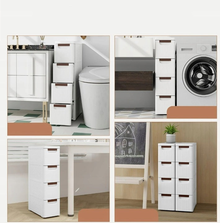 Bathroom shelving unit Costway white 42 x 19 x 74 cm Manufacturer code JV11494WH