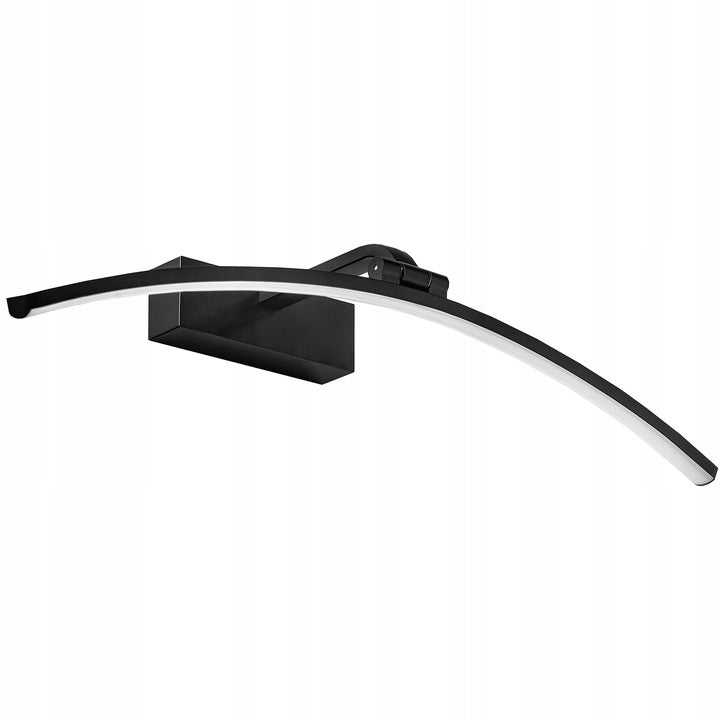 Bathroom wall lamp black LED 12W over mirror round bent 60cm neutral Manufacturer code Lampa nad lustro LED, 230V,12W