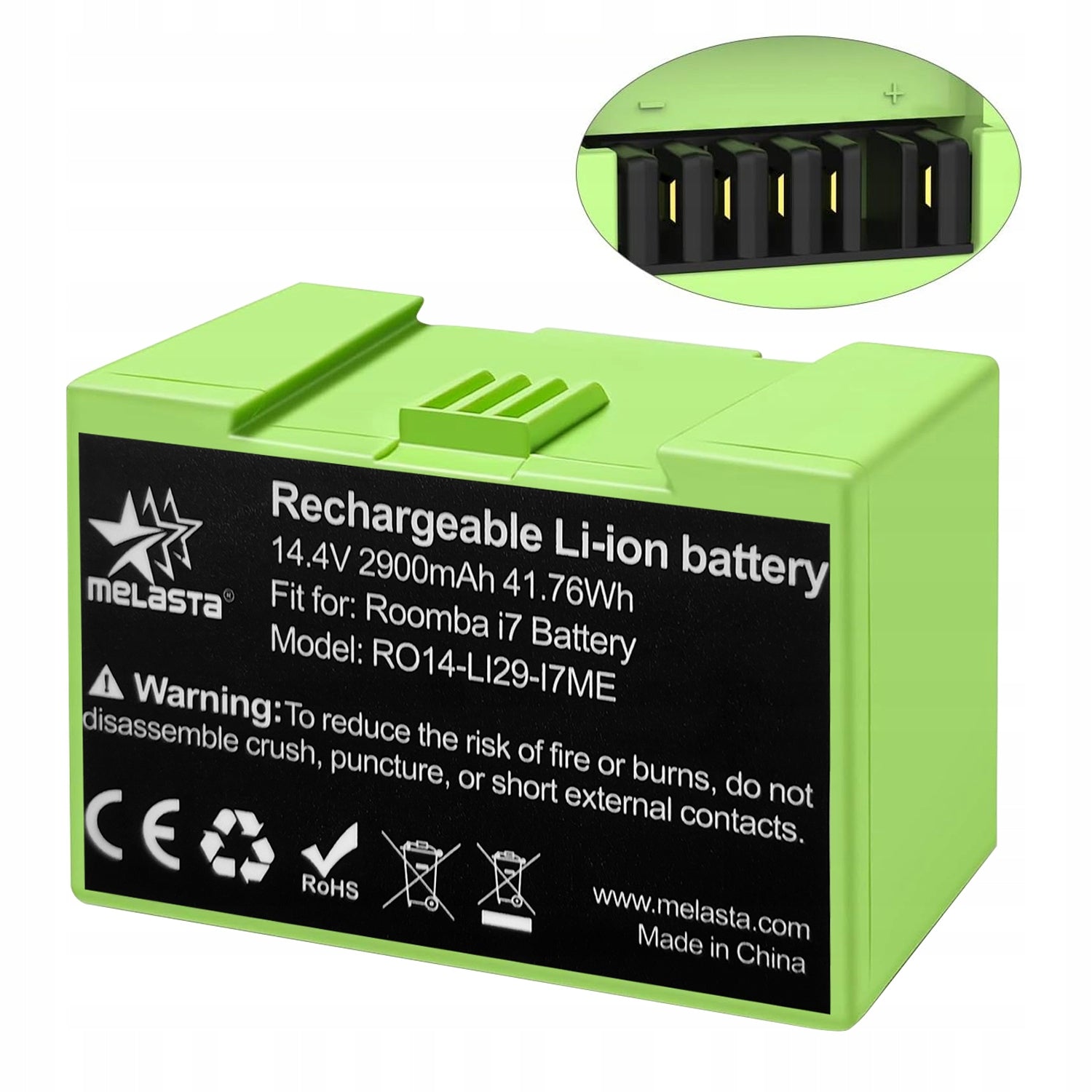 Batteries for iRobot Roomba i7 i7+ i3 i3+ i4 i4+ 4624864 ABL-D1 14.4V