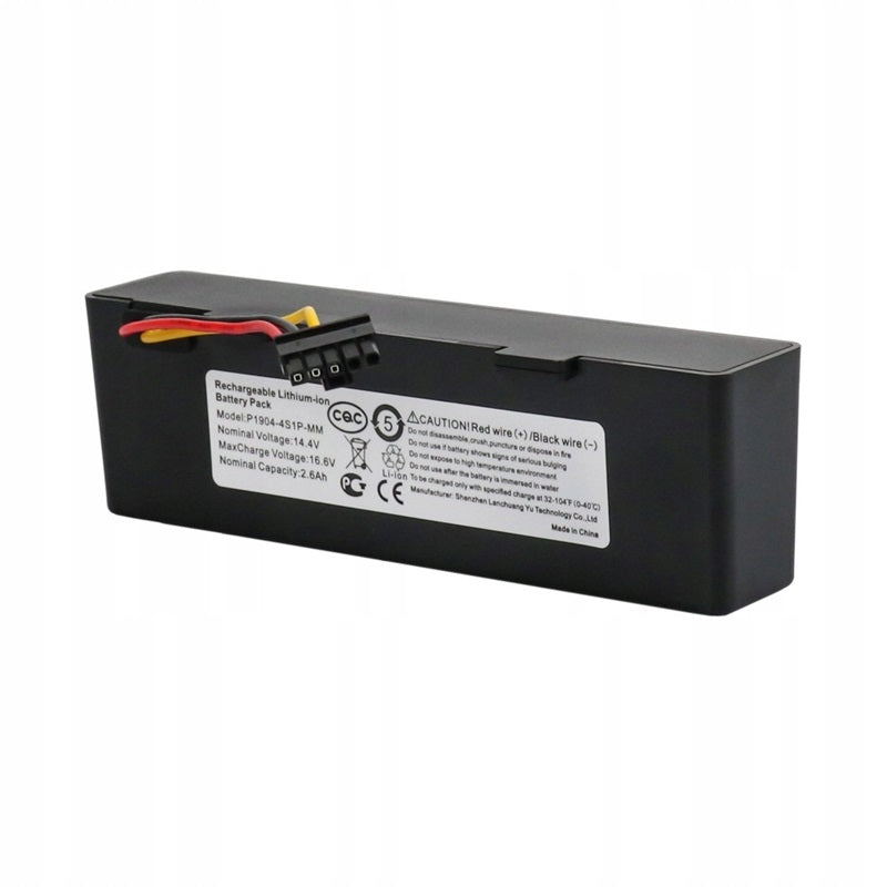 Battery 2600mAh Battery for Xiaomi Robot Mop Pro INR18650 MA1-4S1P-SC Packaging status original