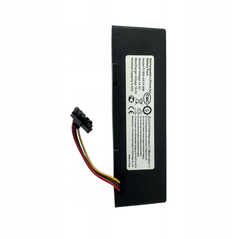 Battery 2600mAh Battery for Xiaomi Robot Mop Pro INR18650 MA1-4S1P-SC