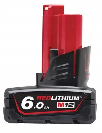 Battery BATTERY 12,0 V 6,0Ah Lithium-ion Milwaukee M12B6 4932451395 Brand Milwaukee