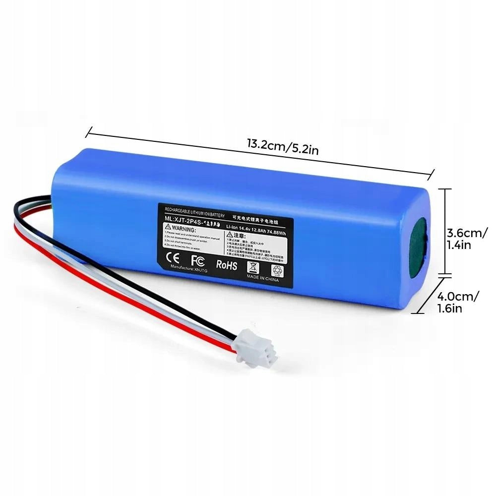 Battery H18650CH-4S2P battery for Roidmi Eve plus SDJ01RM 14,4V Manufacturer code Xiaomi Roidmi