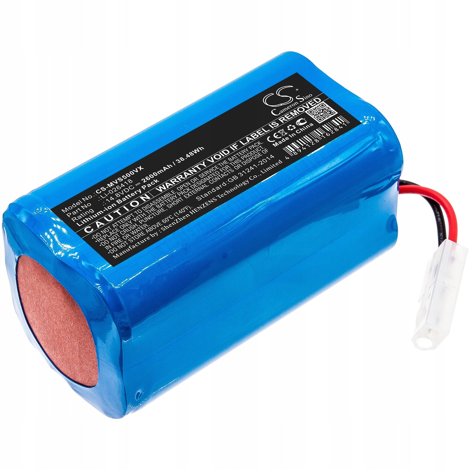Battery Li-026418 battery for Flyco Panasonic Xiaomi G1 MI Robot MI-G1