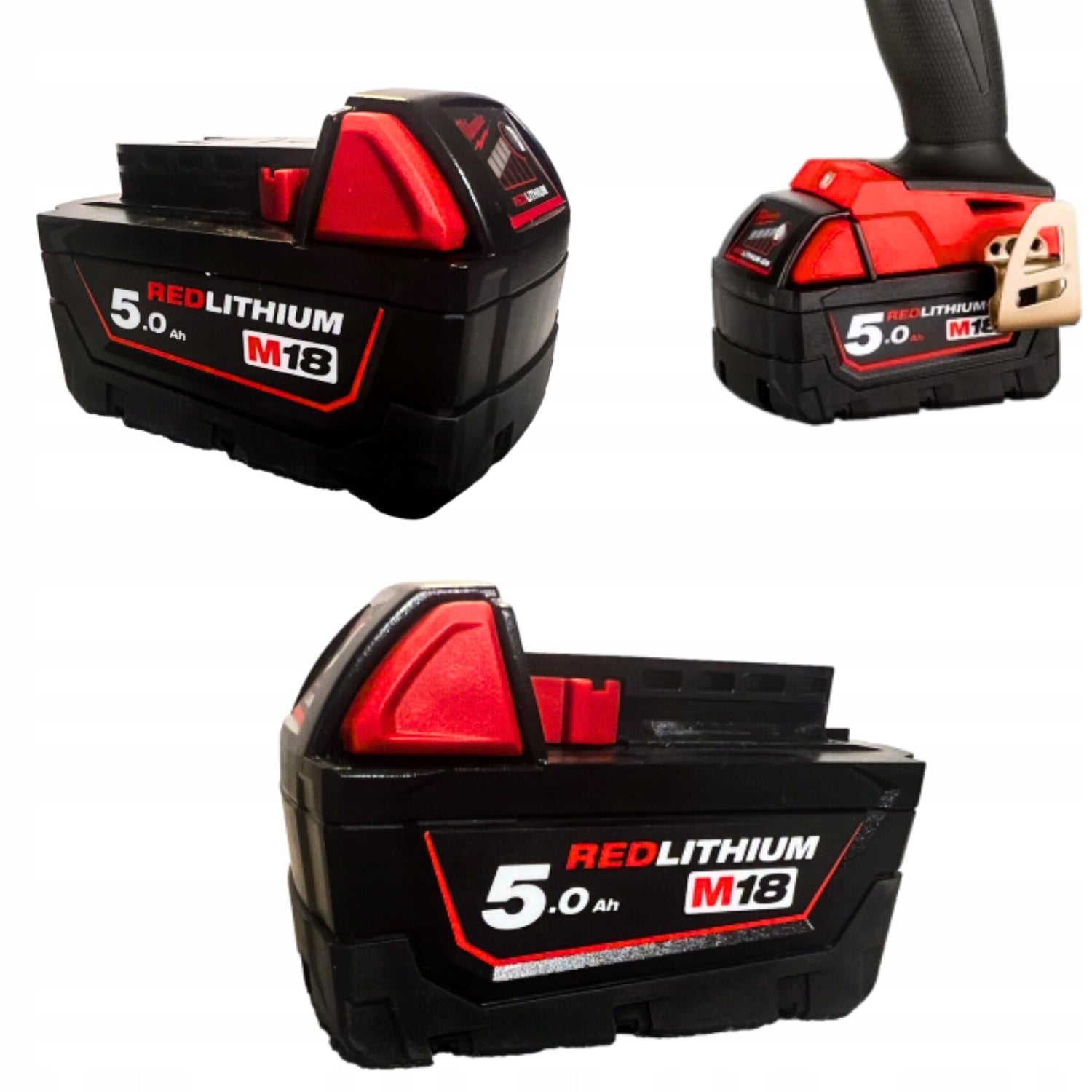 Battery Milwaukee 18V 5Ah Battery Milwaukee M18 5ah 493243048 original Packaging status original