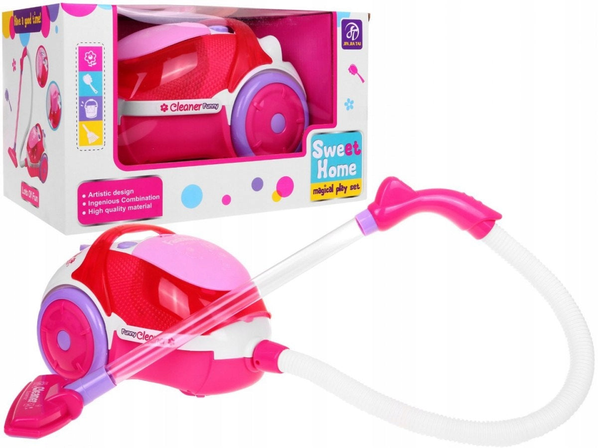 Battery Operated Baby Vacuum Cleaner Pulls Styrofoam