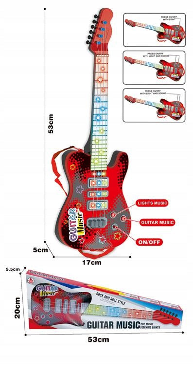 Battery Operated Electronic Guitar