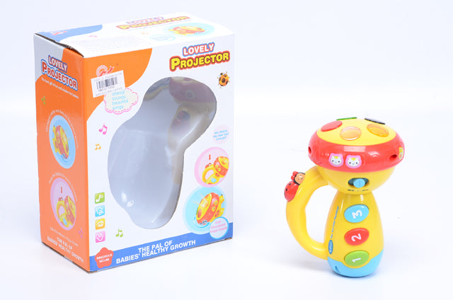 Battery Operated Flashlight + Projector Brand no brand