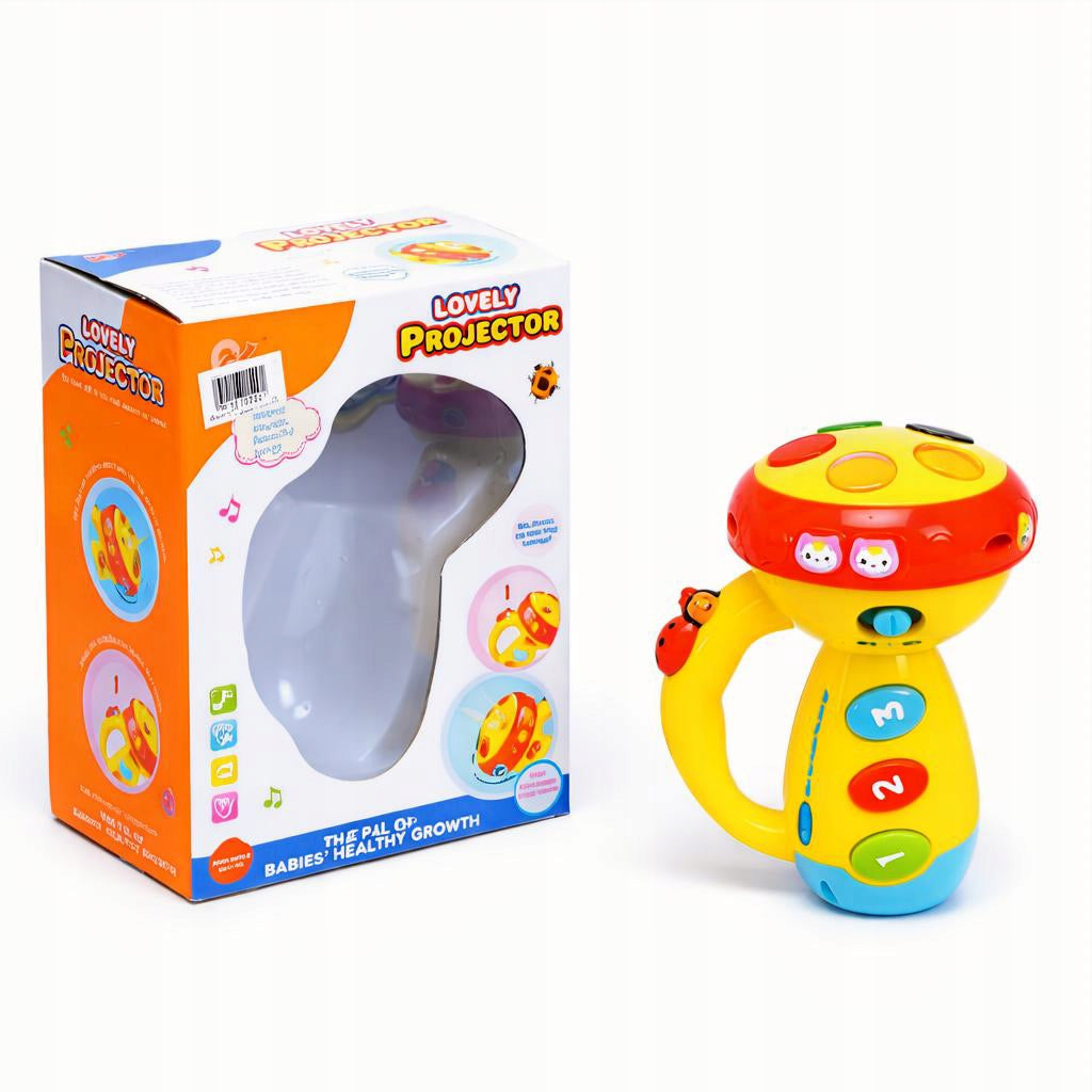 Battery Operated Flashlight + Projector