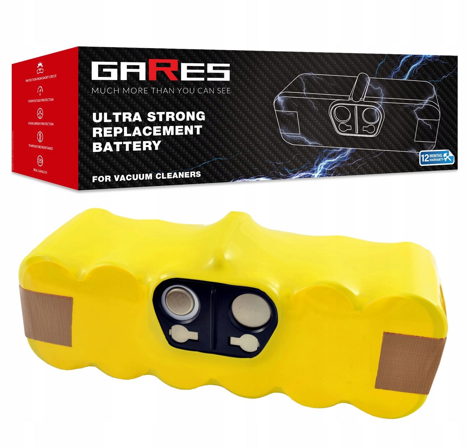 Battery Rechargeable Battery for iRobot Roomba 605 616 625 Professional 786p 14,4V 3Ah