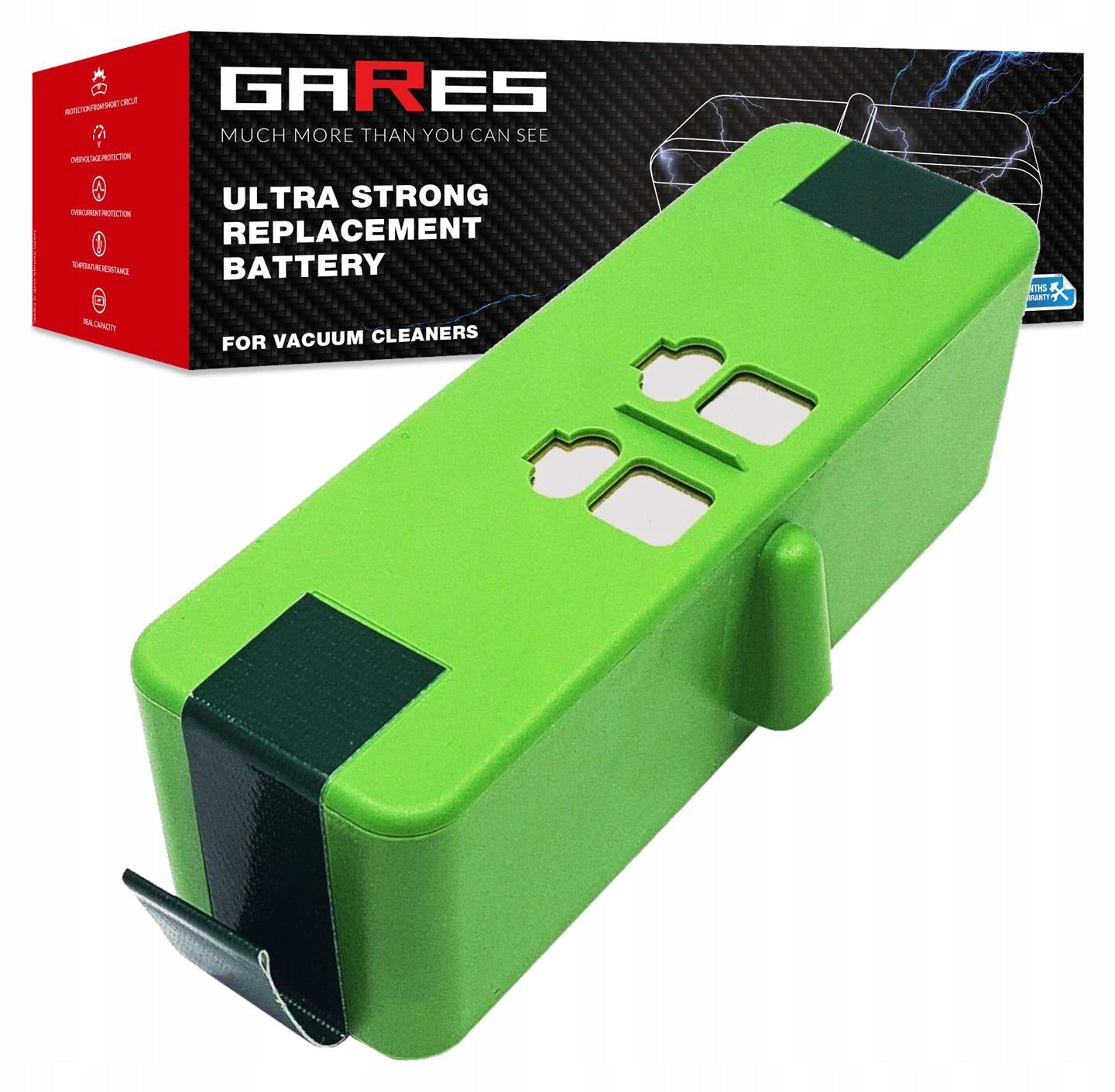 Battery Rechargeable Battery for iRobot Roomba 900 960 961 964 970 980 14,8V 4.0Ah