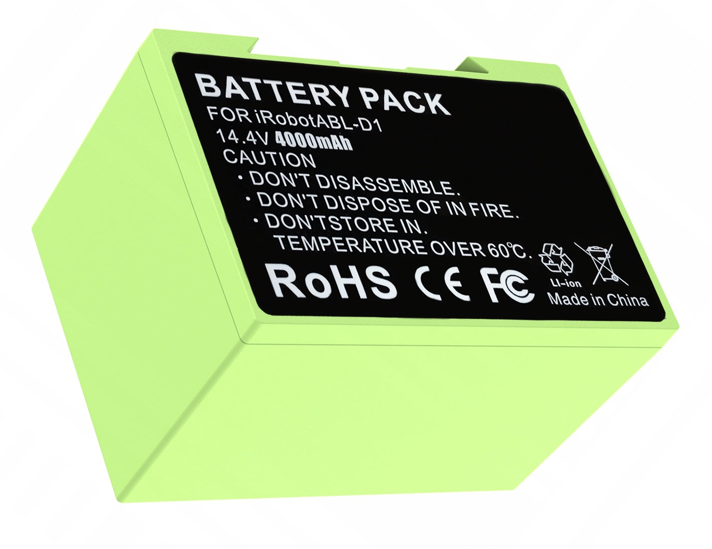 Battery Rechargeable battery for iRobot Roomba i7 i7+ i3 i3+ i4 i4+ 14,4V 4000 mAh Manufacturer Tradebit