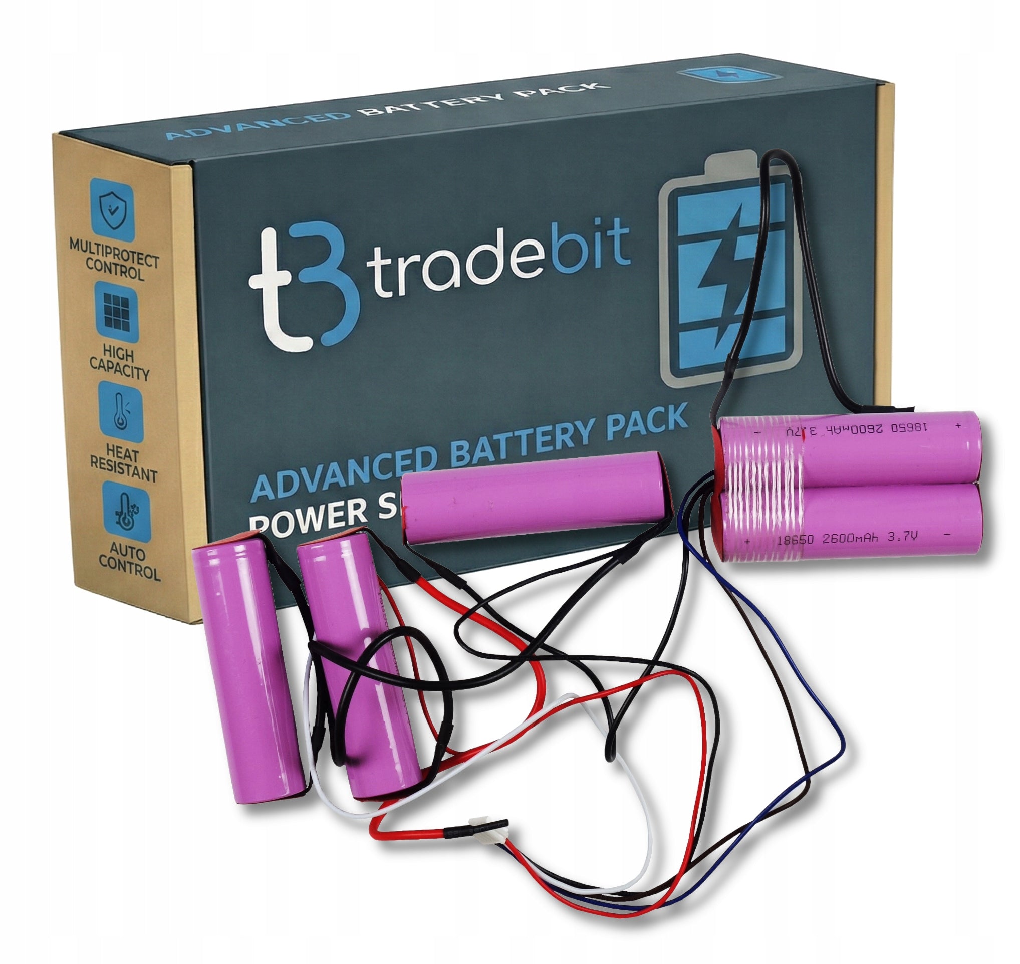 Battery Rechargeable battery for vacuum cleaner Electrolux Ergorapido 18V 2600 mAh Li-Ion