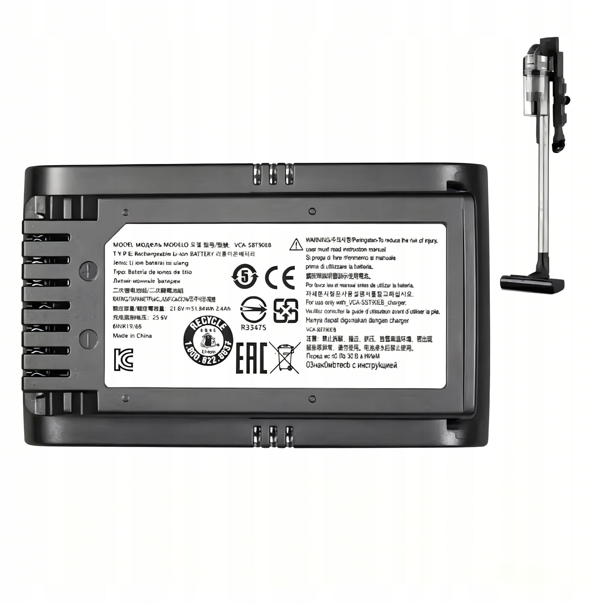Battery Replacement battery for Samsung SBT90 Jet 70 75 90 21.6V 3000mAh