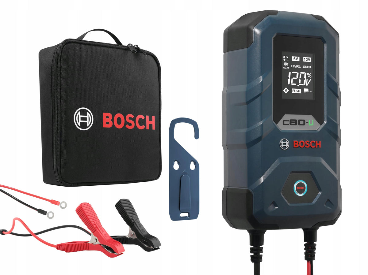 Battery charger rectifier Bosch C80-Li 6/12V 15 A Packaging status original