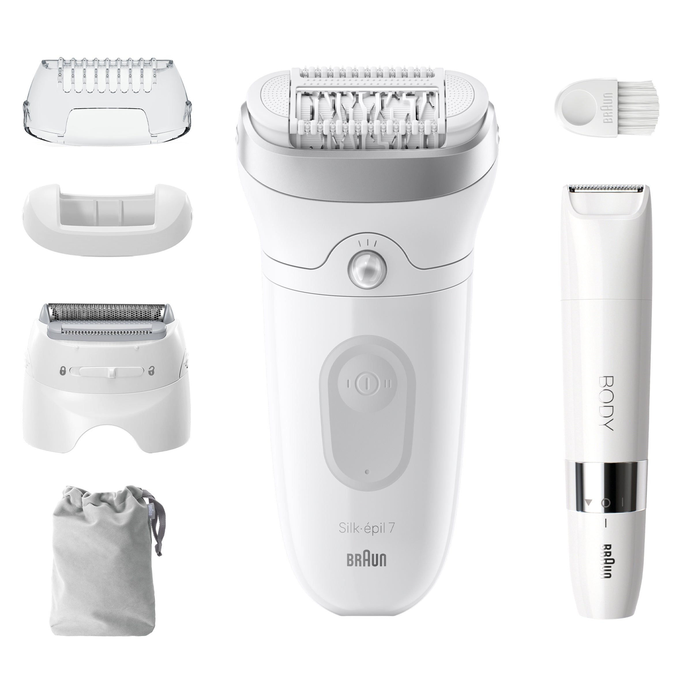 Battery epilator Braun Silk-epil 7 7-441 SBOX WE