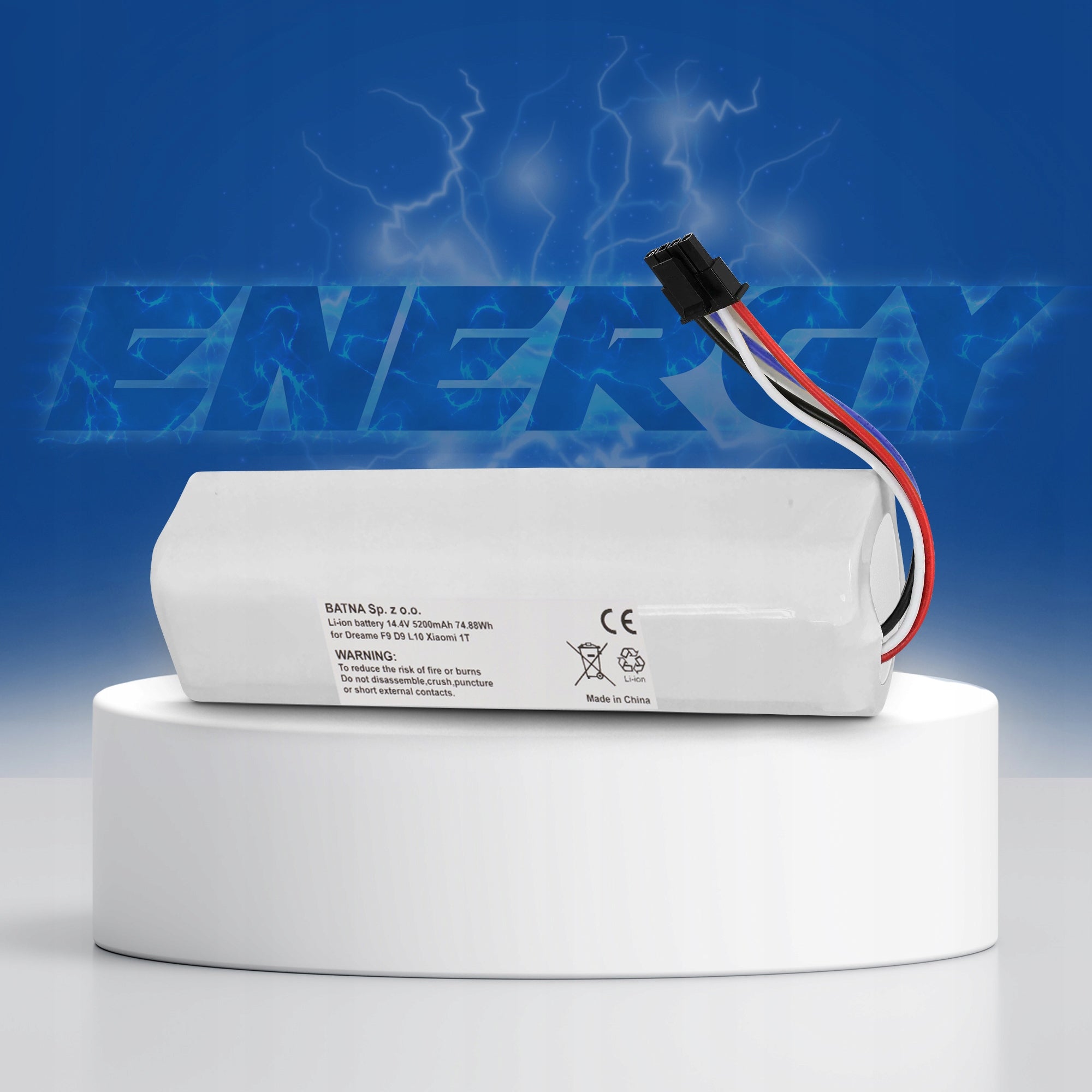 Battery for Dreame L10 Pro vacuum cleaner EAN (GTIN) 5904960290585