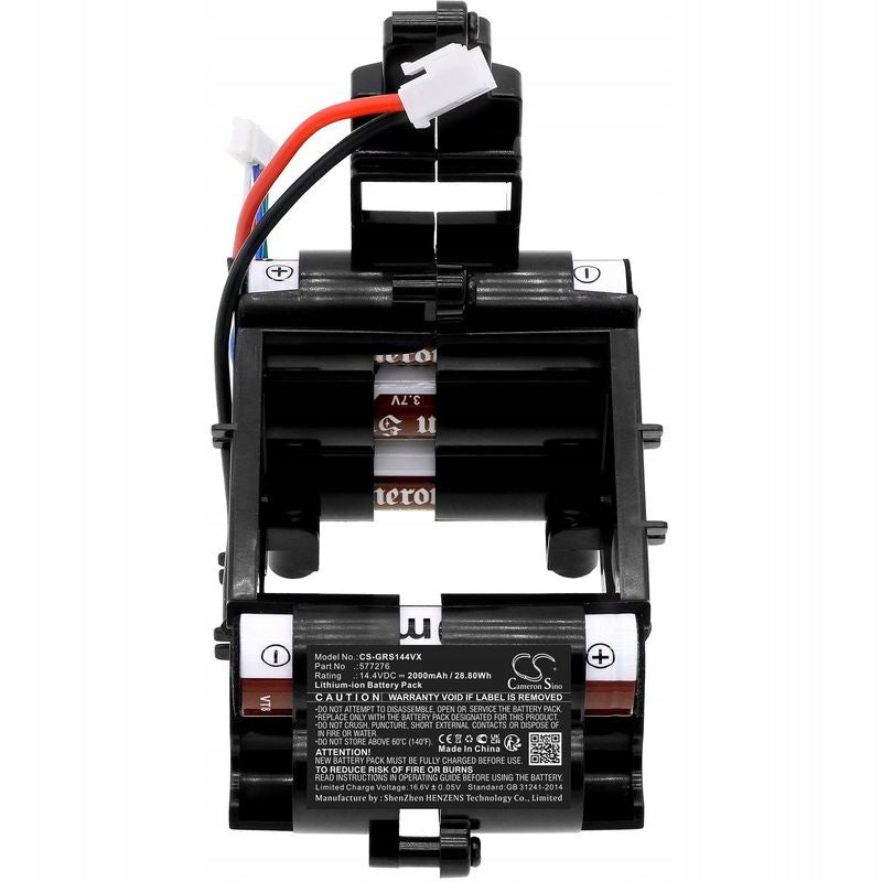 Battery for Gorenje Svc144fbk, Svc144fw, 2000 mAh, Li-Ion Model Gorenje Svc144fbk