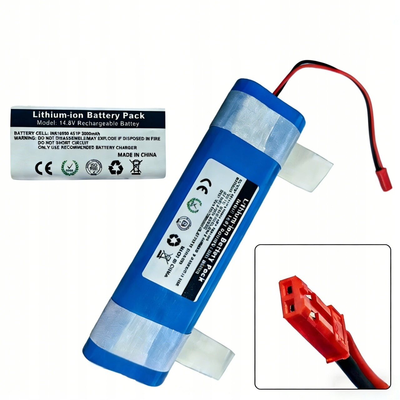 Battery for ILIFE V3S 18650 4S1P 14,8V 3000 mAh