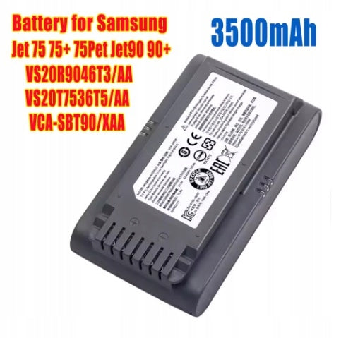 Battery for Samsung VS9000 - VCA-SBT90 (Jet 75/90) - 22V 3500mAh Packaging status original