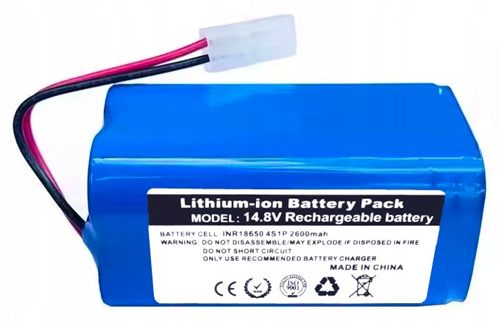 Battery for Tefal X-Plorer Series 20 40 60 S20 S40 S60 vacuum cleaner Manufacturer code 10091