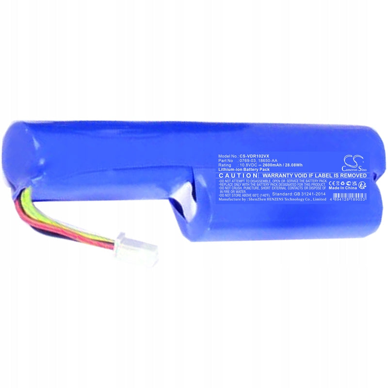 Battery for Vileda VR 303 102 201 PetPro One 18650-AA