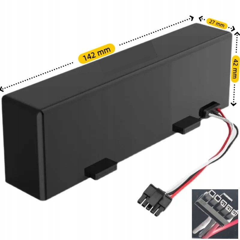 Battery for Viomi V2 PRO V3 SE STYJ02YM STYTJ02YM Vacuum Mop Pro 14,4V 3,2Ah Manufacturer code 3200 mAh