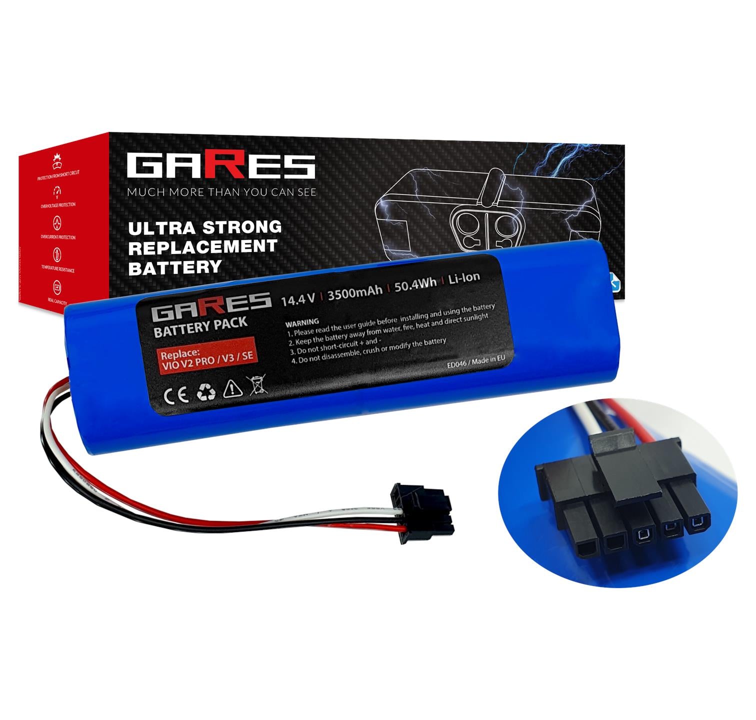 Battery for Viomi V2 PRO V3 SE STYTJ02YM Vacuum Mop Pro 14V 3,5Ah