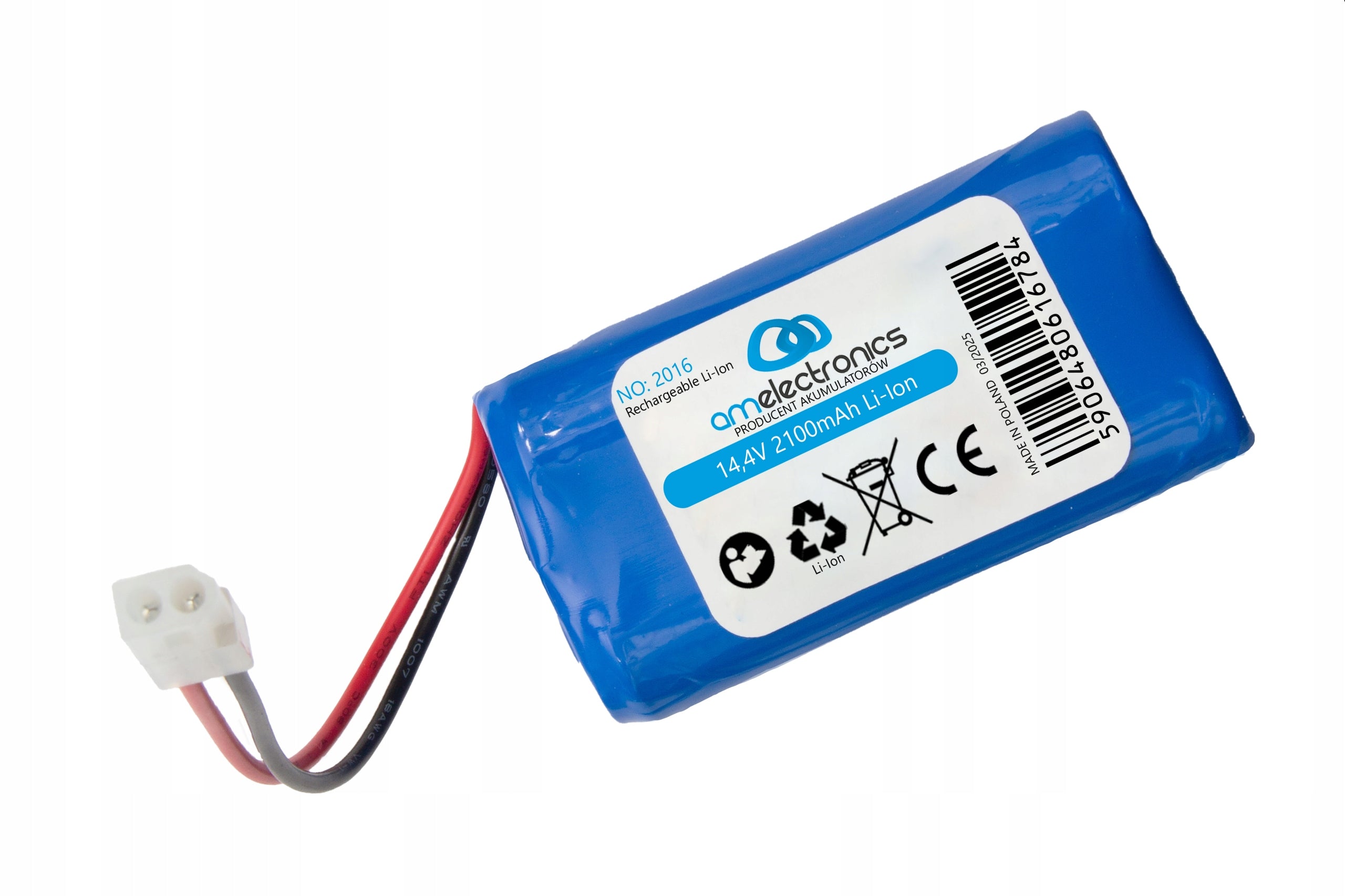 Battery for XIAOMI Vacuum-Mop Essential MI-G1 Mijia Robot Vacuum-Mop 2100mAh Model Tefal Xplorer