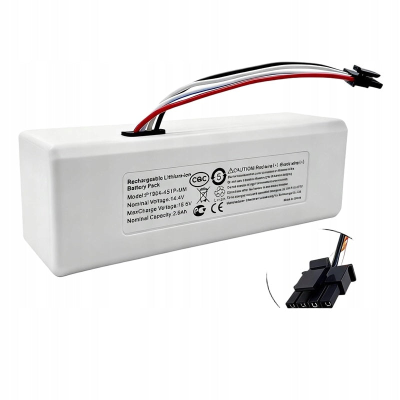 Battery for Xiaomi Mi Robot Vacuum Mop 1C Mijia 1C STYTJ01ZHM 2.6Ah 14.4V