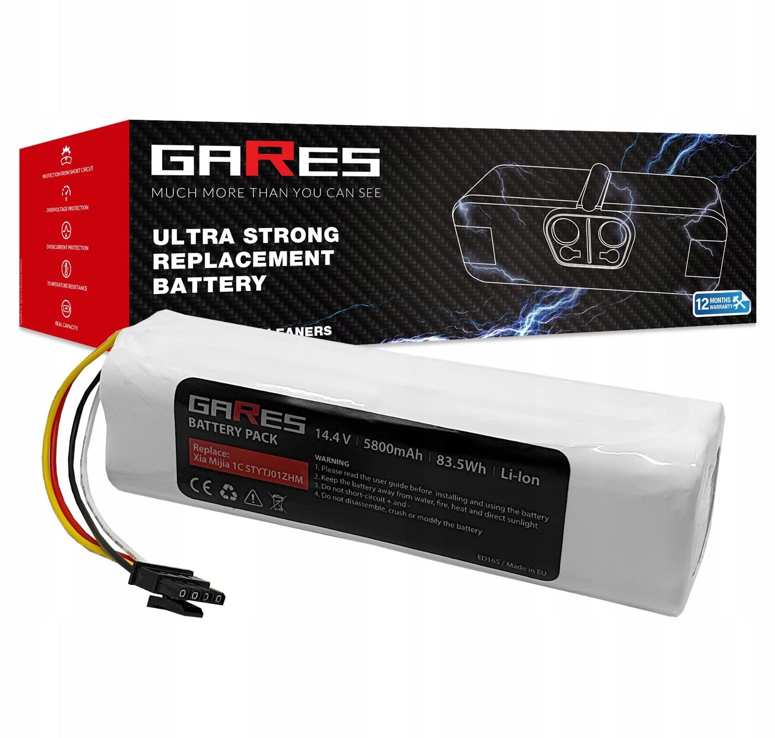 Battery for Xiaomi Mi Robot Vacuum Mop 1C Mijia 1C STYTJ01ZHM 5,8Ah