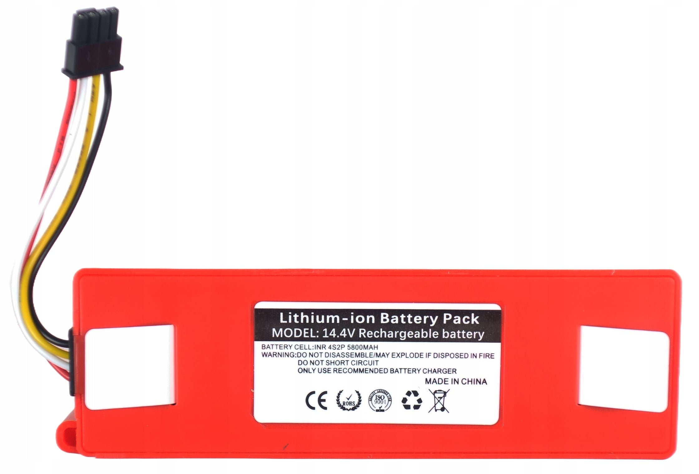 Battery for Xiaomi Roborock S50 S51 S55 T4 T60 14,4V 5800mAh BRR-2P4S-5200S