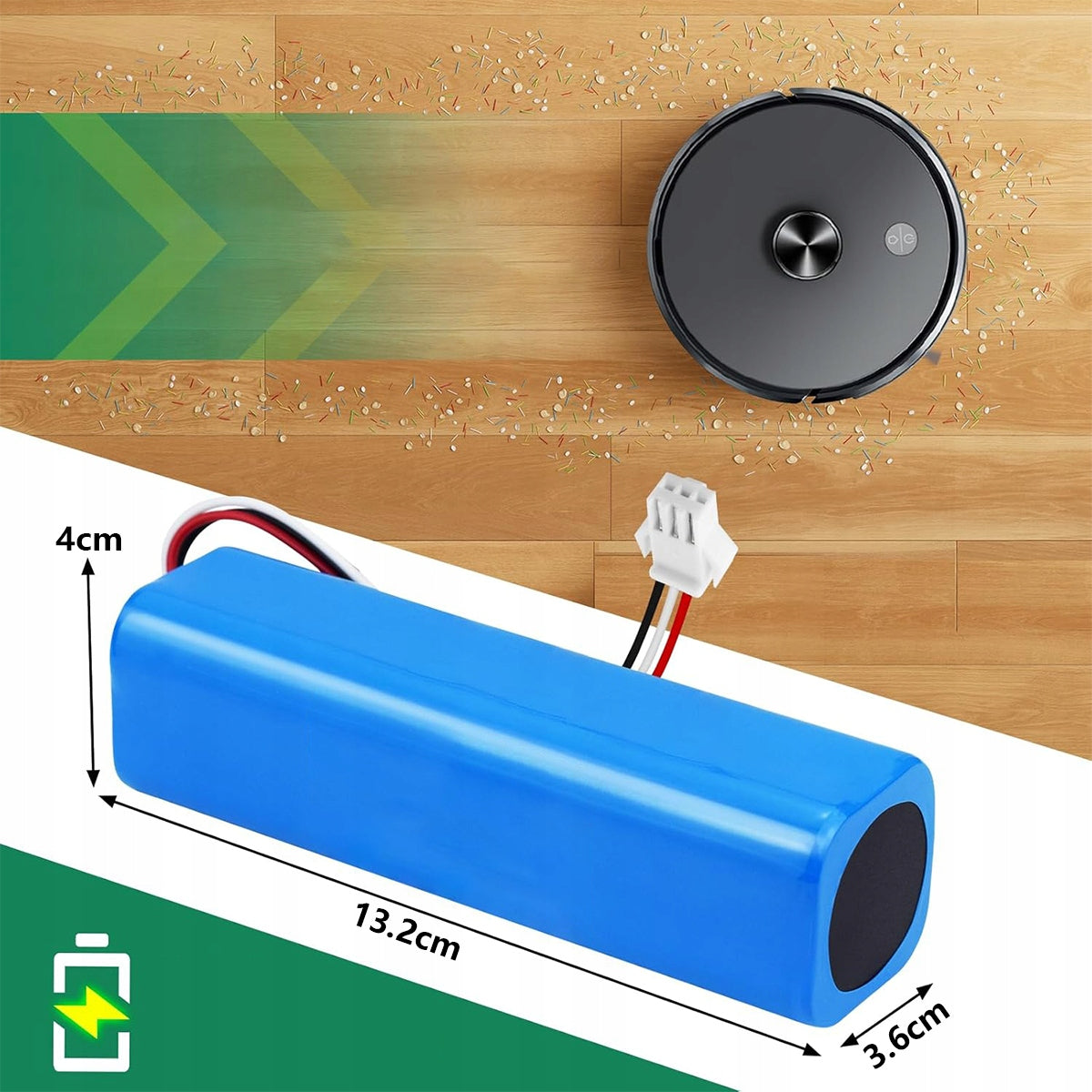 Battery for Xiaomi Viomi S9 14,4V 5200mAh Manufacturer no brand