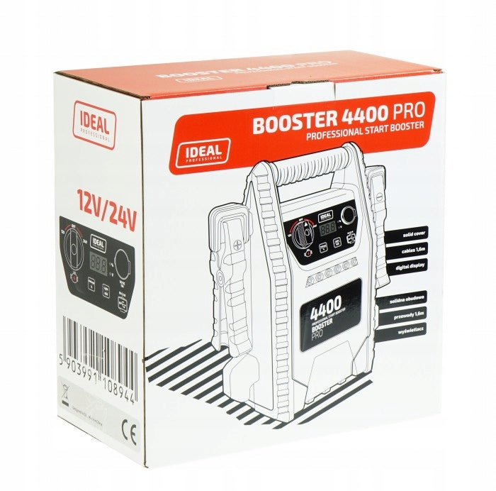 Battery for start-up assistance IDEAL BOOSTER 4400 start 4400A 12/24V Manufacturer code BOOSTER4400