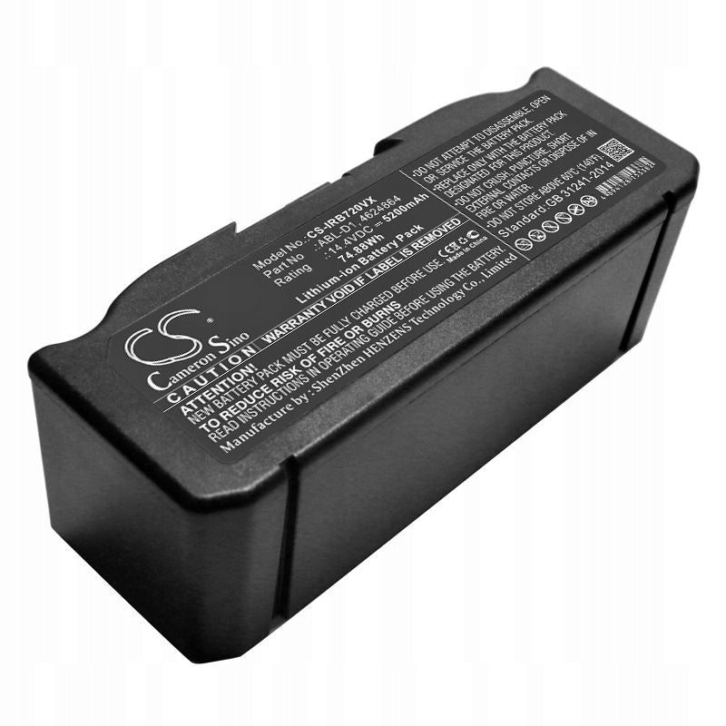 Battery iRobot Roomba i7 i7+ i3 i4 i8 e5 e6 5150 ABL-D1 5200mAh Manufacturer Cameron Sino