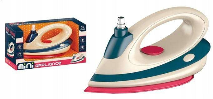 Battery operated iron with washer function