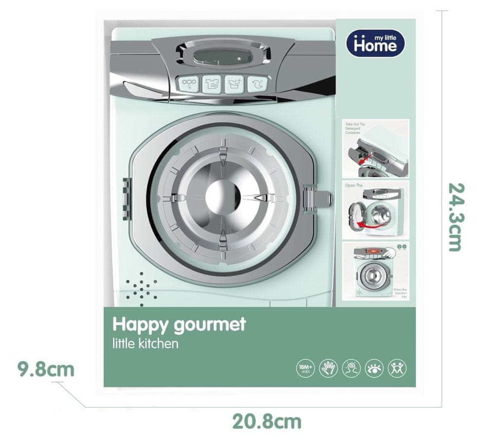 Battery-operated washing machine Teddies with light and sound Manufacturer code 8592190854584