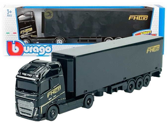Bburago 18-3146 Volvo FH16 Globetrotter 750 XXL TIR Truck 1:43 Scale Manufacturer code 18-31461_F