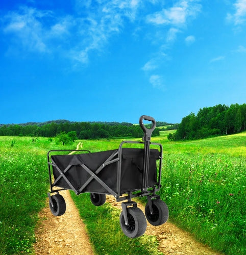 Beach Camping Hiking Cart FOLDING Transport Large 100L Capacity 100 l