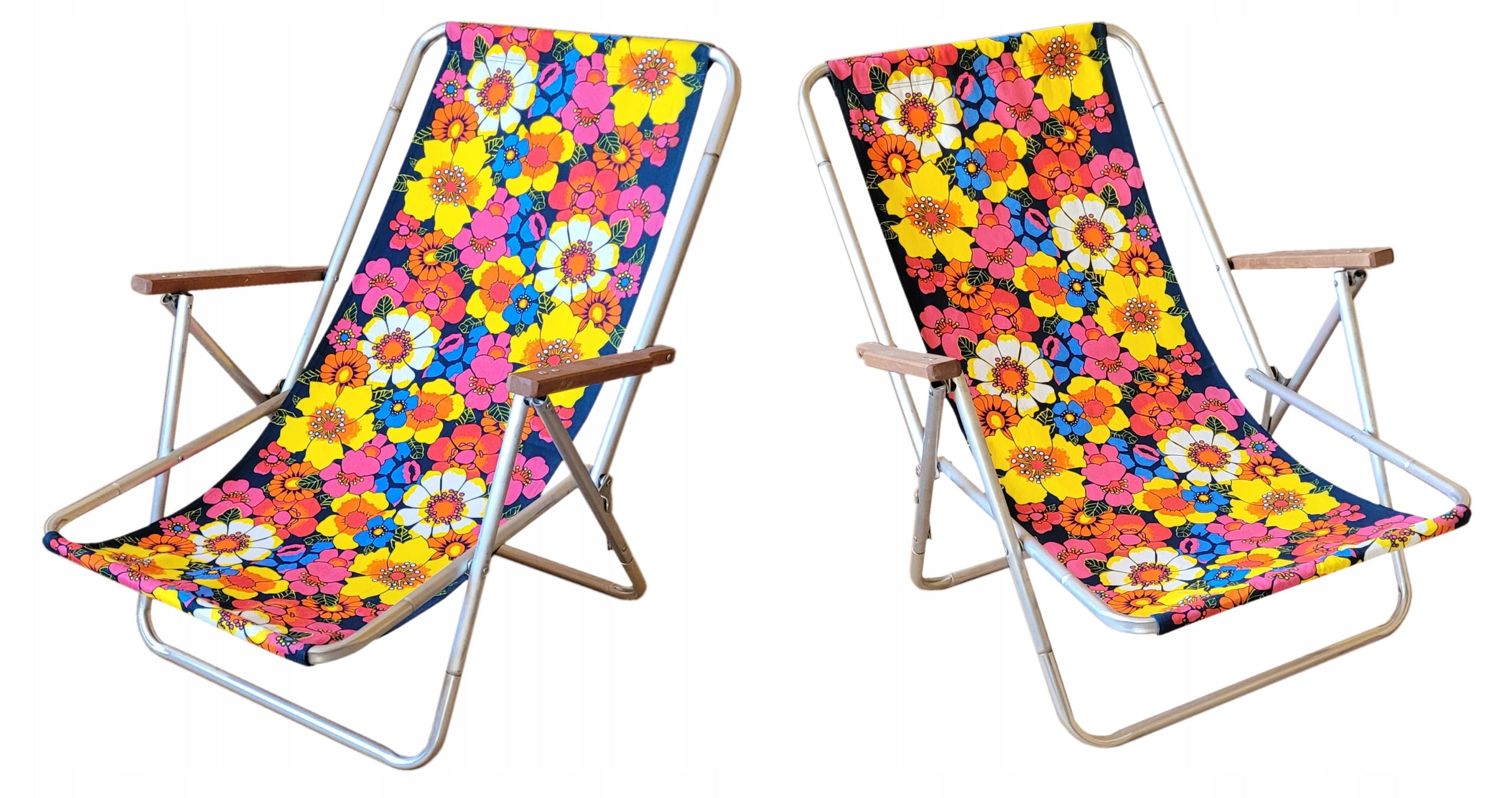 Beach Lounger Folding For Bag Lightweight Hiking Up To 150kg Aluminum Strong Color multicolor