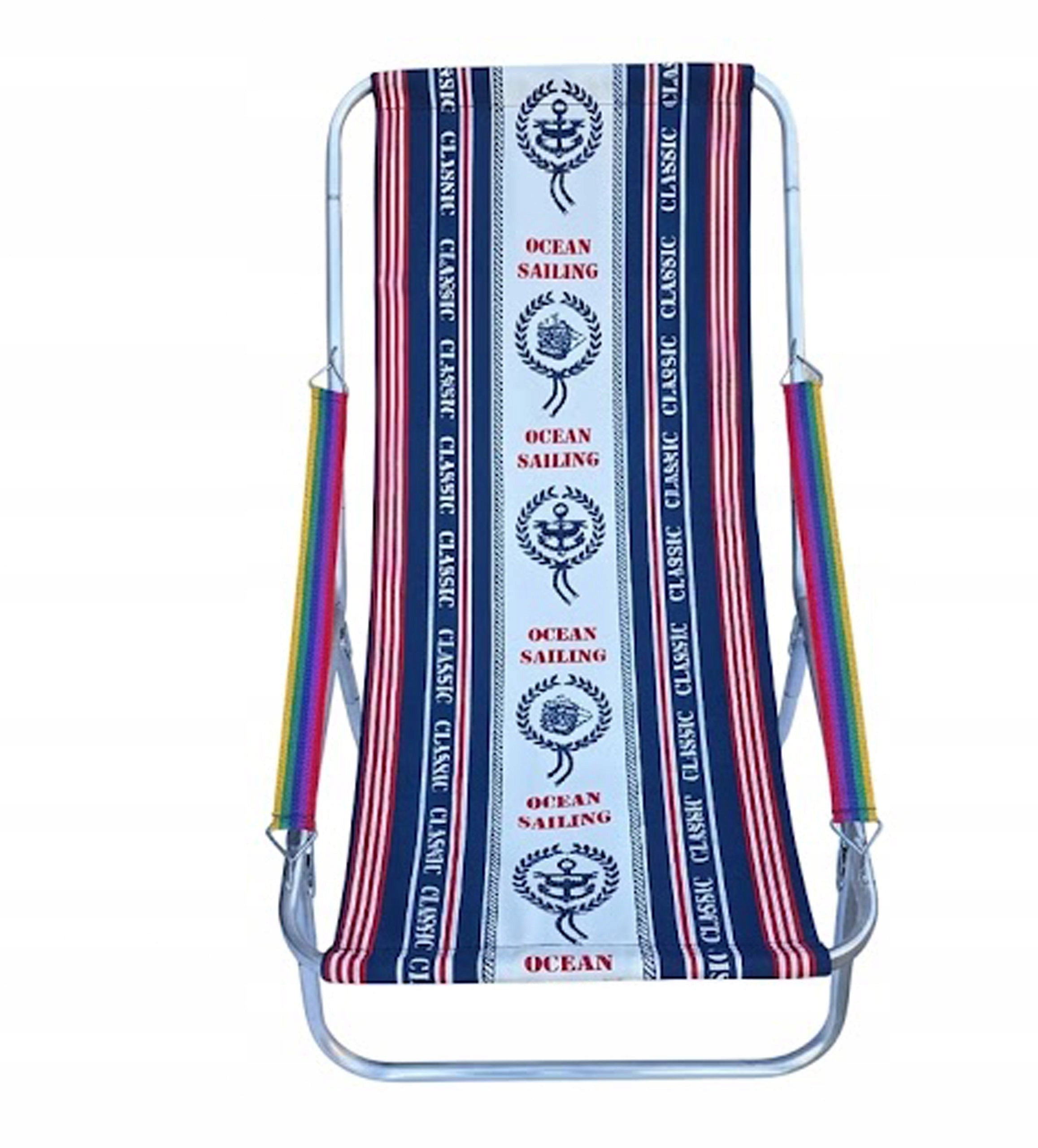 Beach Lounger Folding For Bag Lightweight Tourist Up to 150kg Aluminum Strong Frame material aluminum