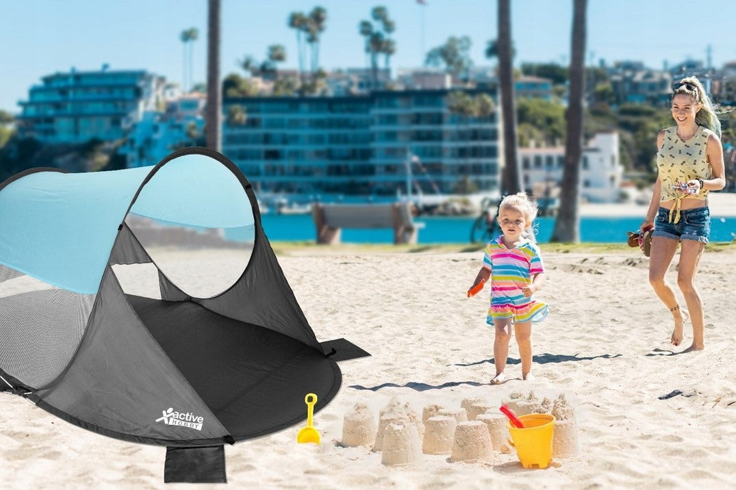 Beach Tent Self-folding Screen Large XL for Beach Garden 200x120 cm Manufacturer code 5388