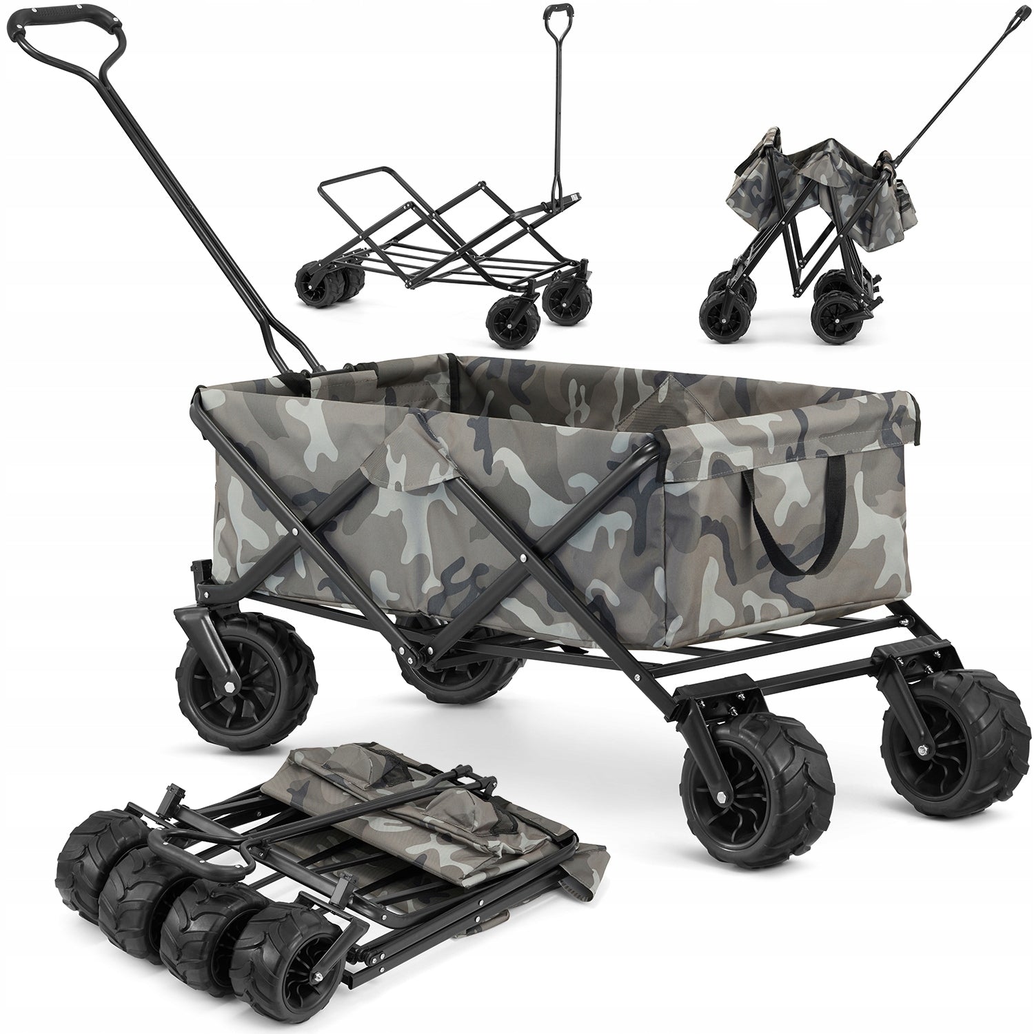 Beach garden trolley folding tourist camo light HIGHER 90L