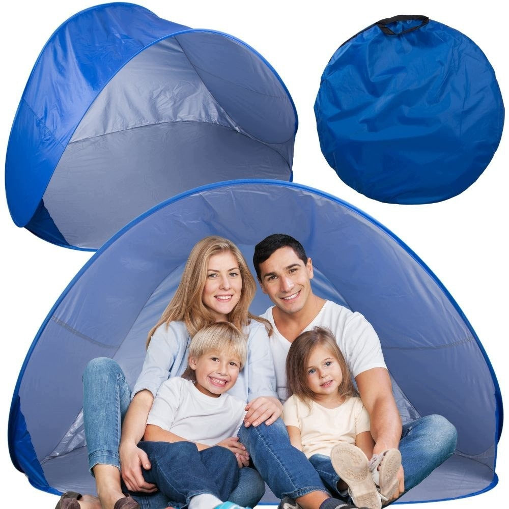 Beach tent self-folding screen large for the beach to the garden uv protection