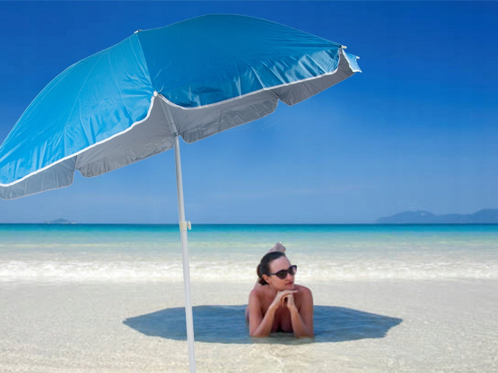 Beach umbrella balcony large xxl with uv filter 170 cm folding Brand Verk Group