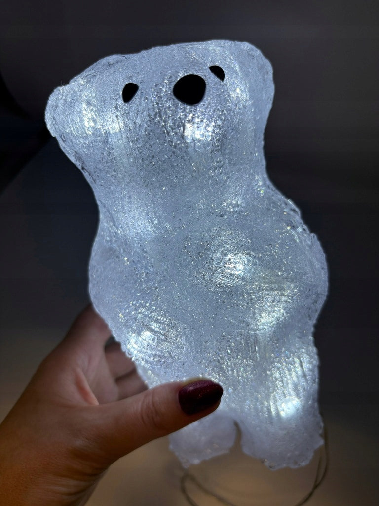 Bear LED Polar Bear LED Bears Decorative Christmas Ornament Brand no brand