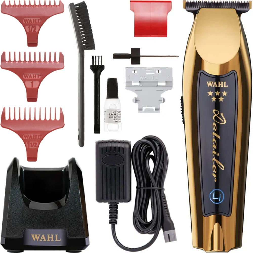Beard Hair Trimmer Wahl Detailer 8171 Cordless GOLD