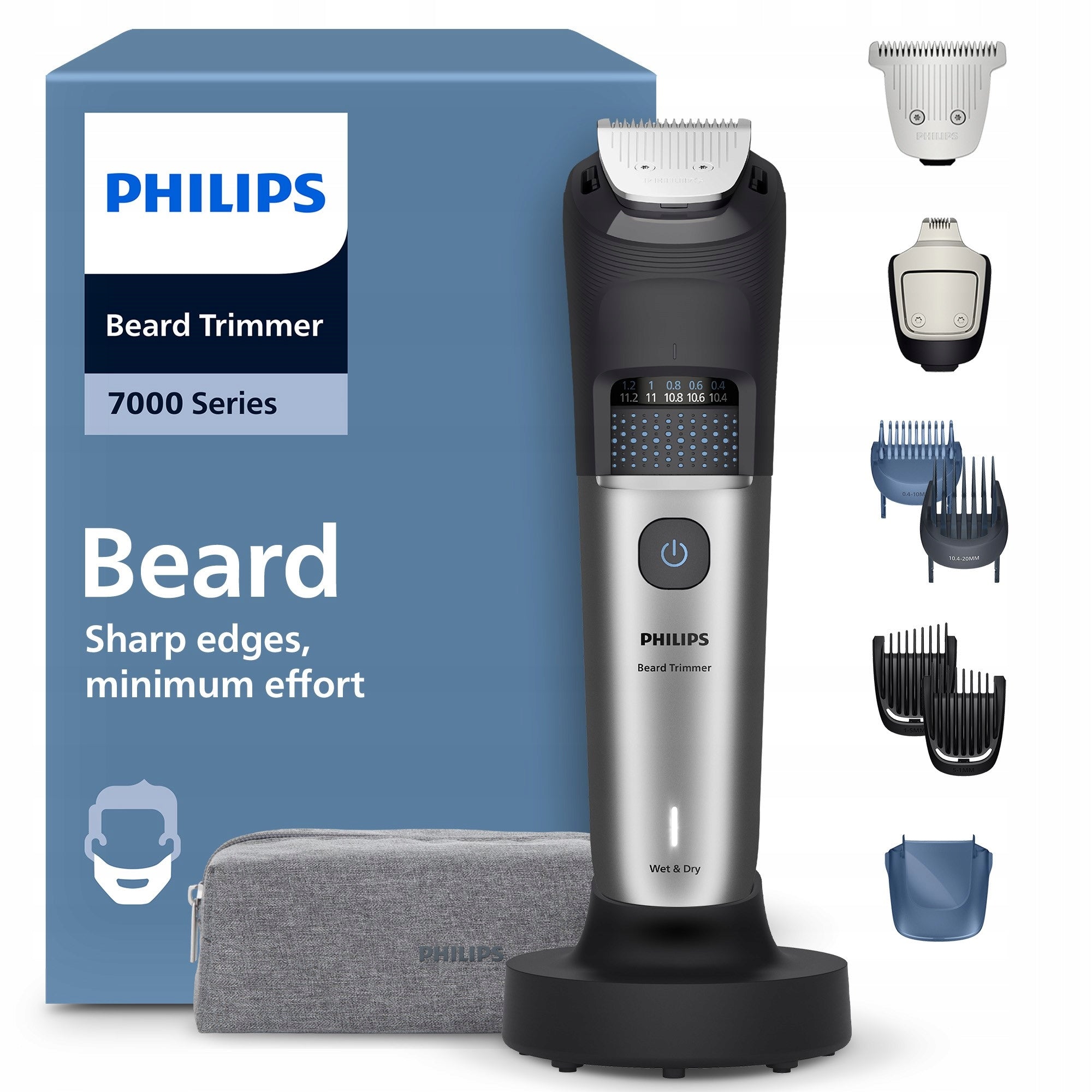 Beard trimmer 40 length settings series 7000 Philips BT7670/15