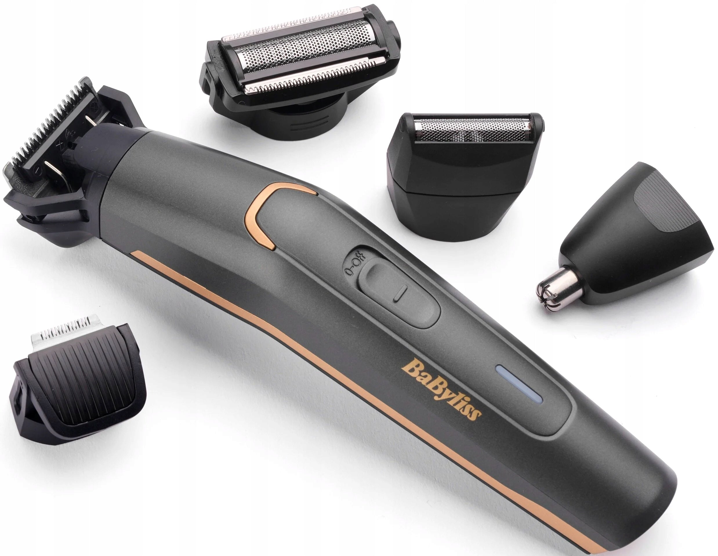 Beard trimmer facial hair multifunction BABYLISS MT987E Dominant color black