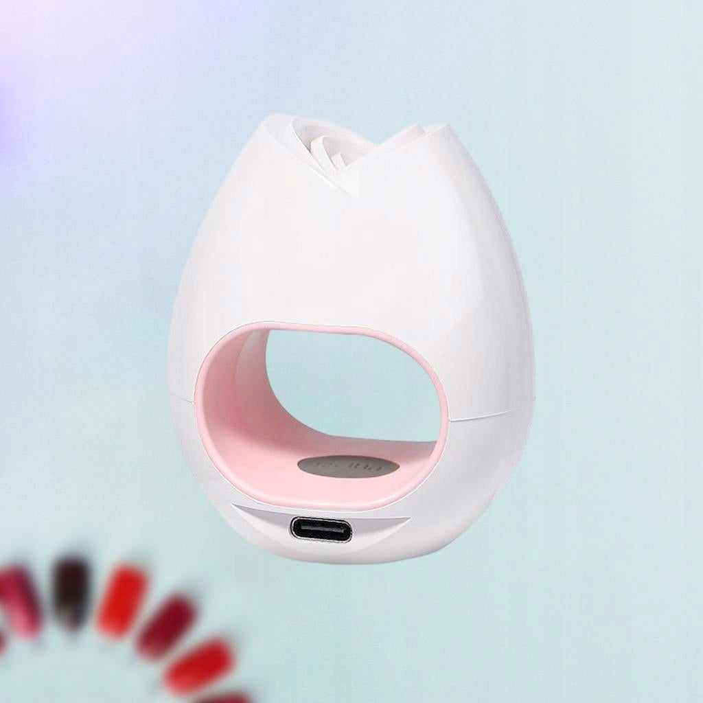 Beauty Mini USB Nail Dryer 6W Portable Curing Lamps UV LED Nail Art White Medical device no